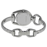  Shop Authentic Gucci Horsebit Collection Quartz Brown Dial Silver Steel Strap Watch For Women - YA139501 - Luxxuri