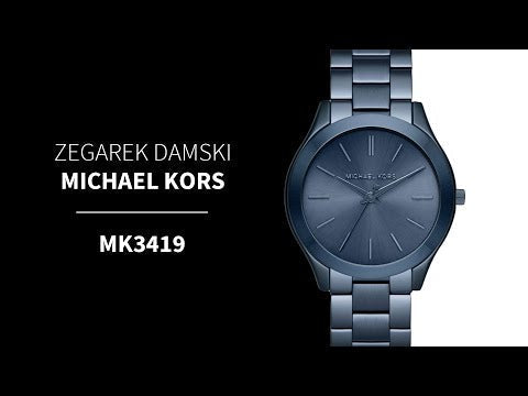  Shop Authentic Michael Kors Runway Quartz Blue Dial Blue Steel Strap Watch For Women - MK3419 - Luxxuri