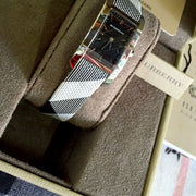  Shop Authentic Burberry The Pioneer Black Dial Leather Strap Watch for Women - BU9505 - Luxxuri