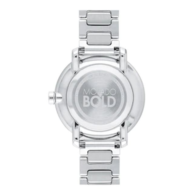  Shop Authentic Movado Bold Crystal Pave Silver Dial Silver Steel Strap Watch for Women - 3600254 - Luxxuri