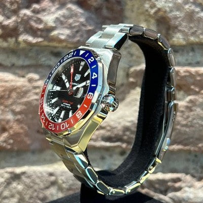  Shop Authentic Tag Heuer Aquaracer Pepsi Black Dial Watch for Men - WAY201F.BA0927 - Luxxuri