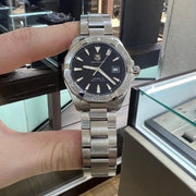  Shop Authentic Tag Heuer Aquaracer Black Dial Watch for Men - WAY2110.BA0928 - Luxxuri