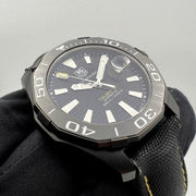  Shop Authentic Tag Heuer Aquaracer Black Dial Watch for Men - WAY218A.FC6362 - Luxxuri