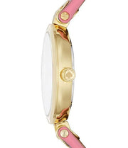  Shop Authentic Michael Kors Parker Pink Mother of Pearl Dial Two Tone Steel Strap Watch for Women - MK6490 - Luxxuri