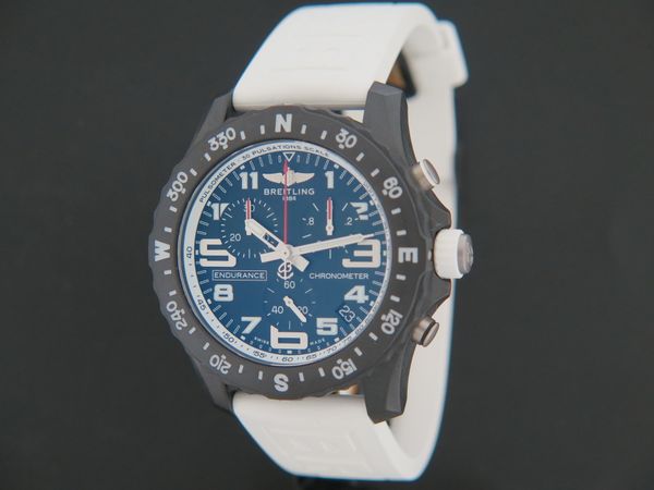  Shop Authentic Breitling Endurance Pro Black Dial White Rubber Strap Watch for Men - X82310A71B1S1 - Luxxuri