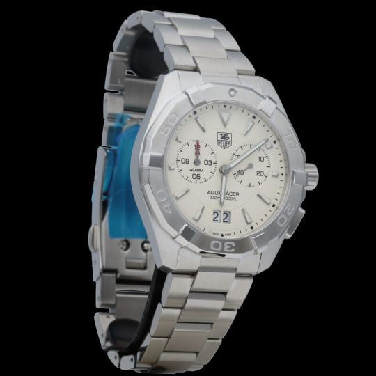  Shop Authentic Tag Heuer Aquaracer White Dial Watch for Men - WAY111Y.BA0928 - Luxxuri