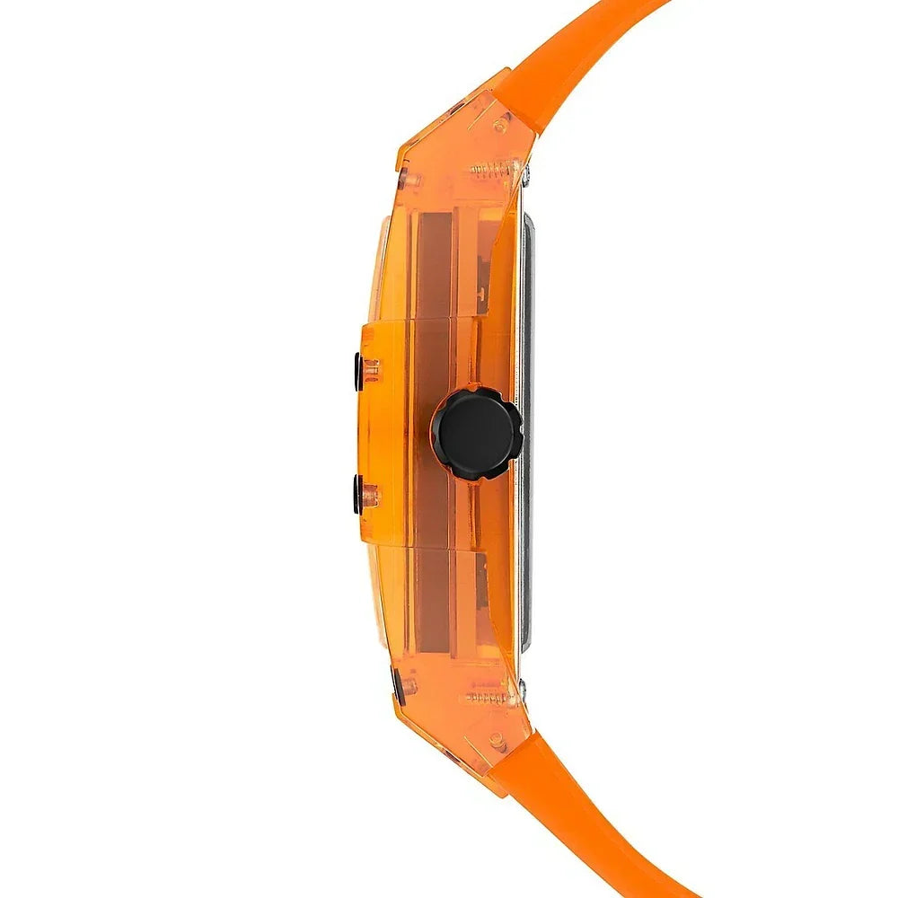  Shop Authentic Guess Phoenix Multifunction Black Dial Orange Rubber Strap Watch For Men - GW0203G10 - Luxxuri