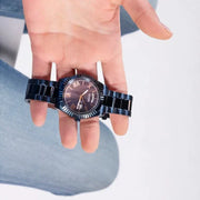  Shop Authentic Guess Connoisseur Quartz Blue Dial Blue Steel Strap Watch For Men - GW0265G9 - Luxxuri
