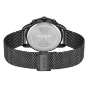  Shop Authentic Hugo Boss Infinity Black Dial Black Mesh Bracelet Watch for Women -1502521 - Luxxuri