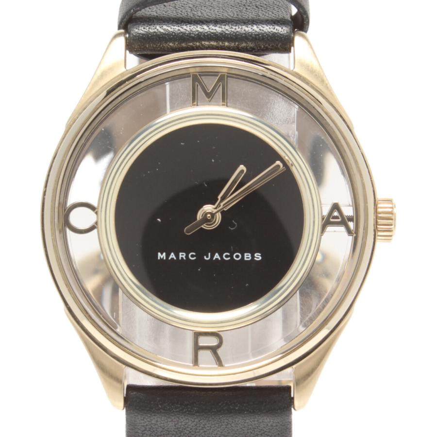  Shop Authentic Marc Jacobs Tether Black Dial Black Leather Strap Watch for Women - MBM1376 - Luxxuri