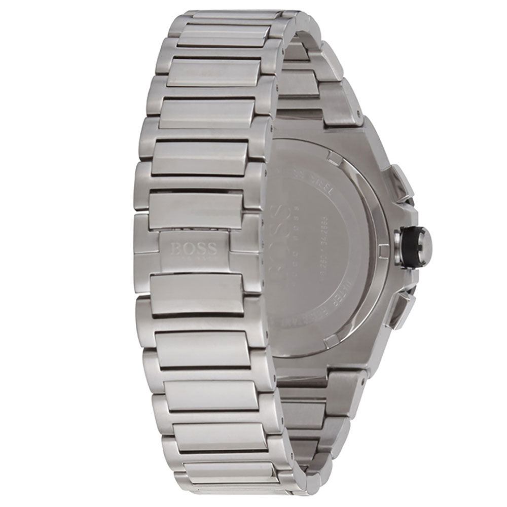  Shop Authentic Hugo Boss Supernova Chronograph Black Dial Silver Steel Strap Watch for Men - 1513359 - Luxxuri