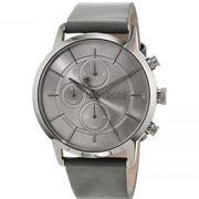  Shop Authentic Hugo Boss Architectural Grey Dial Grey Leather Strap Watch for Men - 1513570 - Luxxuri