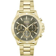  Shop Authentic Hugo Boss Allure Chronograph Green Dial Gold Steel Strap Watch for Men - 1513923 - Luxxuri