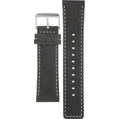  Shop Authentic Hugo Boss Aero Chronograph Black Dial Black Leather Strap Watch for Men - 1513770 - Luxxuri