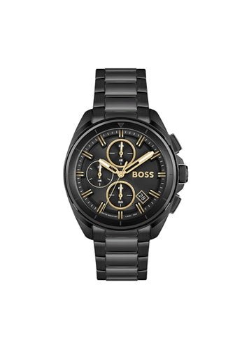  Shop Authentic Hugo Boss Volane Black Dial Black Steel Strap Watch for Men - 1513950 - Luxxuri