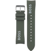  Shop Authentic Hugo Boss Volane Chronograph Grey Dial Green Rubber Strap Watch For Men - 1513952 - Luxxuri