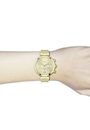  Shop Authentic Hugo Boss Flawless Gold Dial Gold Steel Strap Watch for Women - 1502532 - Luxxuri