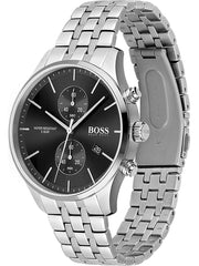  Shop Authentic Hugo Boss Associate Black Dial Silver Steel Strap Watch for Men - 1513869 - Luxxuri
