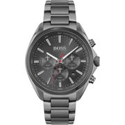  Shop Authentic Hugo Boss Distinct Grey Dial Gren Steel Strap Watch for Men - 1513858 - Luxxuri