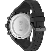  Shop Authentic Hugo Boss Distinct Black Dial Black Silicone Strap Watch for Men - 1513859 - Luxxuri