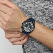  Shop Authentic Hugo Boss Energy Chronograph Grey Dial Green Rubber Strap Watch For Men - 1513972 - Luxxuri