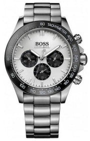  Shop Authentic Hugo Boss Ikon White Dial Silver Steel Strap Watch for Men - 1512964 - Luxxuri