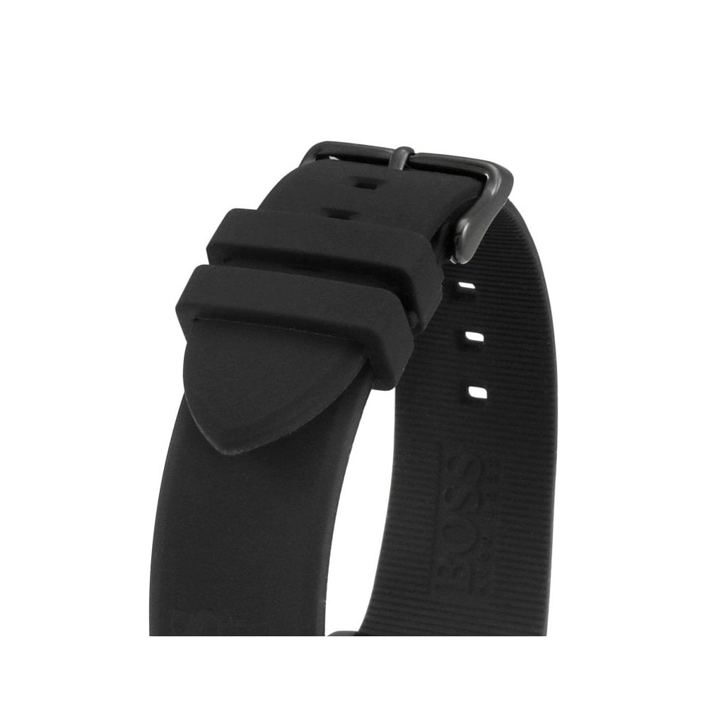  Shop Authentic Hugo Boss Velocity Black Dial Black Rubber Strap Watch for Men - 1513720 - Luxxuri