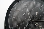  Shop Authentic Hugo Boss Velocity Black Dial Black Rubber Strap Watch for Men - 1513720 - Luxxuri