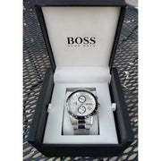  Shop Authentic Hugo Boss Rafale Competitive Sport Silver Dial Silver Steel Strap Watch for Men - 1513511 - Luxxuri