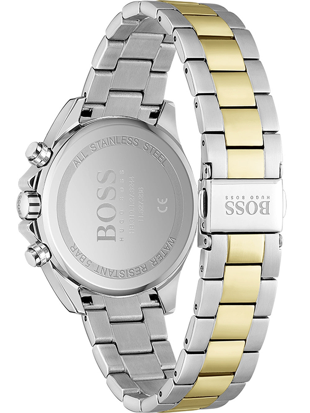  Shop Authentic Hugo Boss Novia Gold Dial Two Tone Steel Strap Watch for Women - 1502618 - Luxxuri