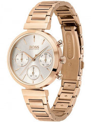  Shop Authentic Hugo Boss Prima Gold Dial Gold Steel Strap Watch for Women - 1502571 - Luxxuri