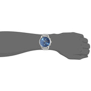  Shop Authentic Hugo Boss Jet Blue Dial Silver Steel Strap Watch for Men - 1513384 - Luxxuri