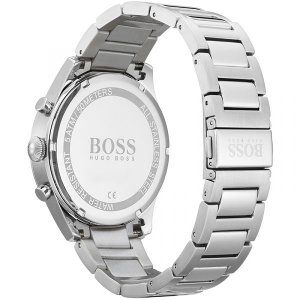  Shop Authentic Hugo Boss Rafale Competitive Sport Silver Dial Silver Steel Strap Watch for Men - 1513511 - Luxxuri