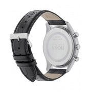  Shop Authentic Hugo Boss Ambassador Chronograph Quartz Black Dial Black Leather Strap Watch For Men - HB1513194 - Luxxuri