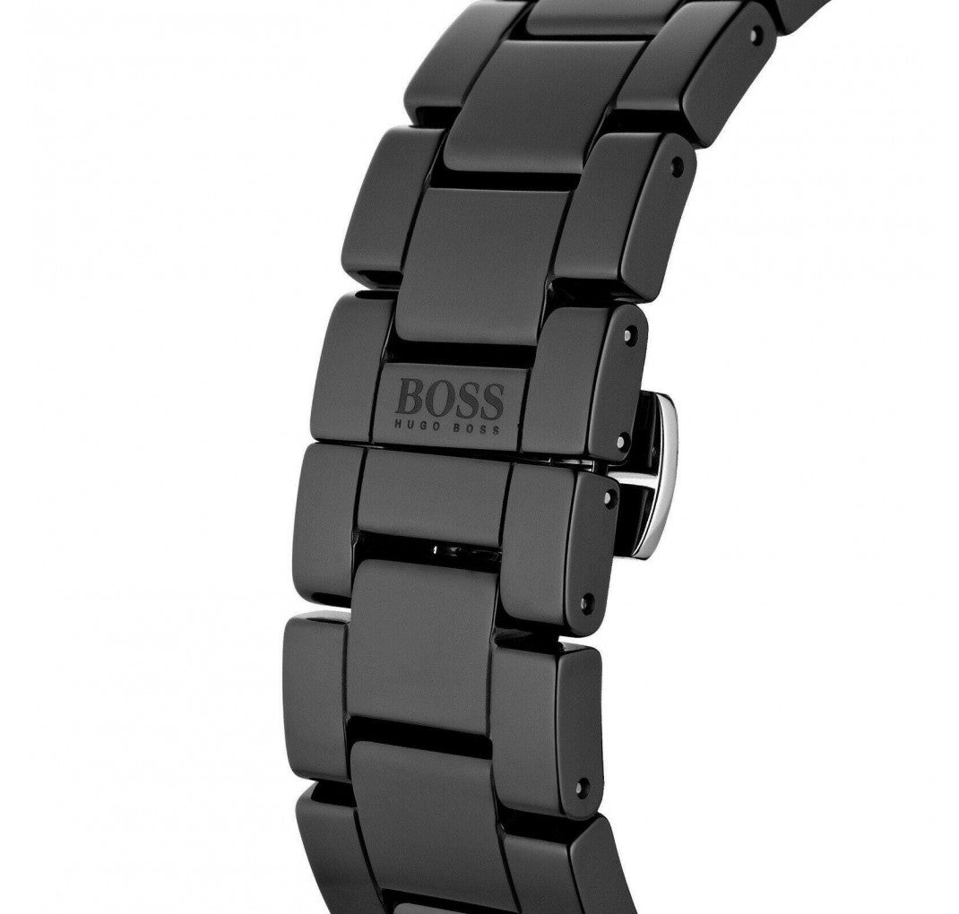  Shop Authentic Hugo Boss Ocean Edition Navy Blue Dial Black Steel Strap Watch for Men - 1513743 - Luxxuri
