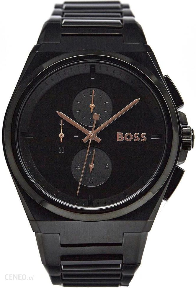  Shop Authentic Hugo Boss Steer Analog Black Dial  Black Steel Strap Watch For Men - 1514068 - Luxxuri