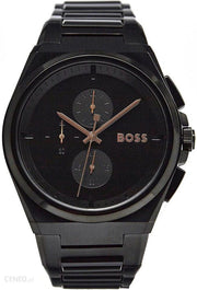  Shop Authentic Hugo Boss Steer Analog Black Dial  Black Steel Strap Watch For Men - 1514068 - Luxxuri