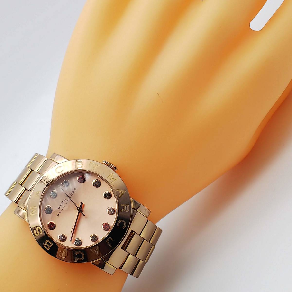  Shop Authentic Marc Jacobs Blade Rose Gold Dial Rose Gold Steel Strap Watch for Women - MBM3142 - Luxxuri