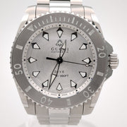  Shop Authentic Gucci Dive Automatic Silver Dial Silver Steel Strap Watch for Men - YA136354 - Luxxuri