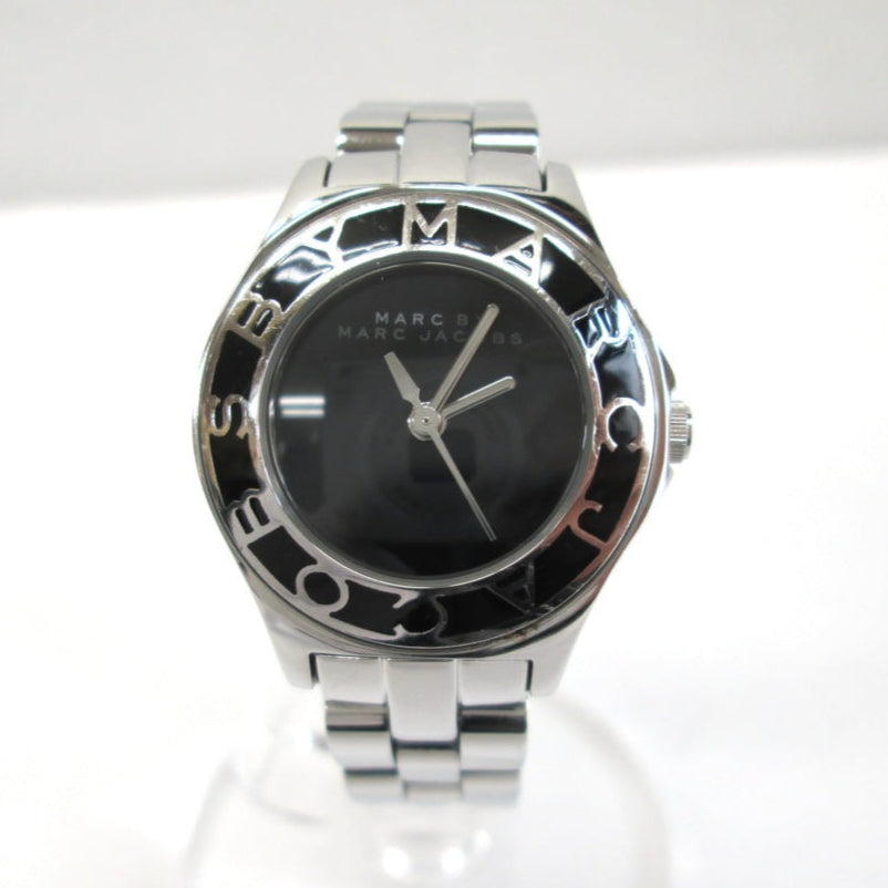  Shop Authentic Marc Jacobs Blade Black Dial Silver Steel Strap Watch for Women - MBM3059 - Luxxuri