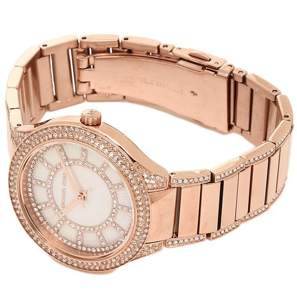  Shop Authentic Michael Kors Kerry Mother of Pearl Dial Rose Gold Steel Strap Watch for Women - MK3313 - Luxxuri