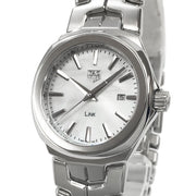  Shop Authentic Tag Heuer Link Quartz Mother of Pearl Dial Silver Steel Strap Watch for Women - WBC1310.BA0600 - Luxxuri