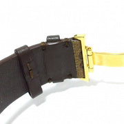  Shop Authentic Gucci Dive Doraemon Brown Dial Brown Leather Strap Watch For Men - YA136334 - Luxxuri