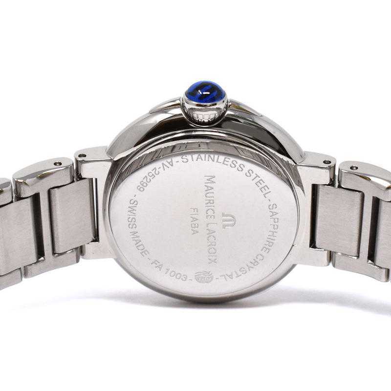  Shop Authentic Maurice Lacroix Fiaba Diamonds Mother of Pearl Dial Silver Steel Strap Watch for Women - FA1004-SD502-170-1 - Luxxuri