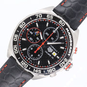  Shop Authentic Tag Heuer Formula 1 Mario Kart Chronograph Black Dial Black Leather Strap Watch for Men - CAZ201E.FC6517 - Luxxuri