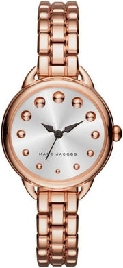  Shop Authentic Marc Jacobs Betty White Dial Rose Gold Steel Strap Watch for Women - MJ3496 - Luxxuri