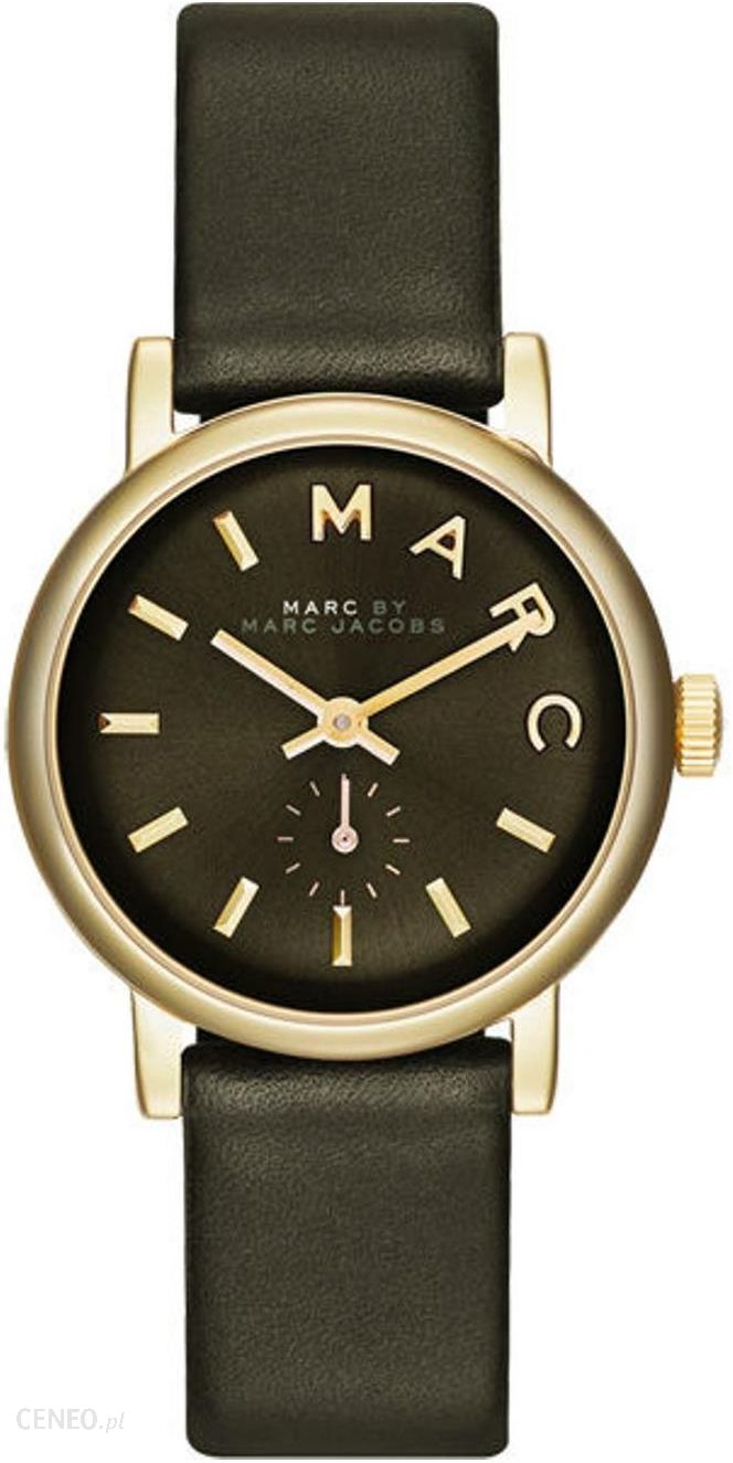  Shop Authentic Marc Jacobs Baker Olive Dial Olive Leather Strap Watch for Women - MBM1330 - Luxxuri