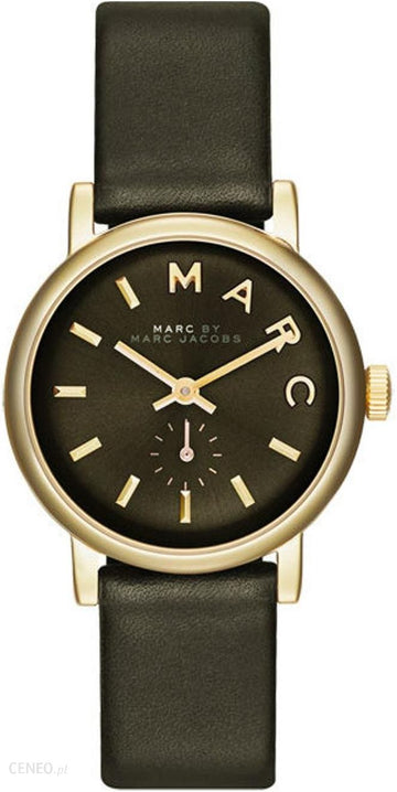  Shop Authentic Marc Jacobs Baker Olive Dial Olive Leather Strap Watch for Women - MBM1330 - Luxxuri