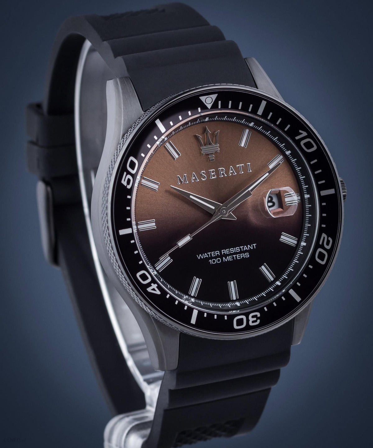  Shop Authentic Maserati SFIDA Quartz Black Dial Black Rubber Strap Watch For Men - R8851140001 - Luxxuri