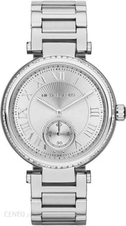  Shop Authentic Michael Kors Skylar Silver Dial Silver Steel Strap Watch for Women - MK5866 - Luxxuri